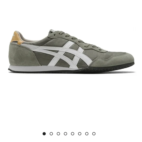 Onitsuka Tiger by Asics Green and White Sneakers - Picture 6 of 13
